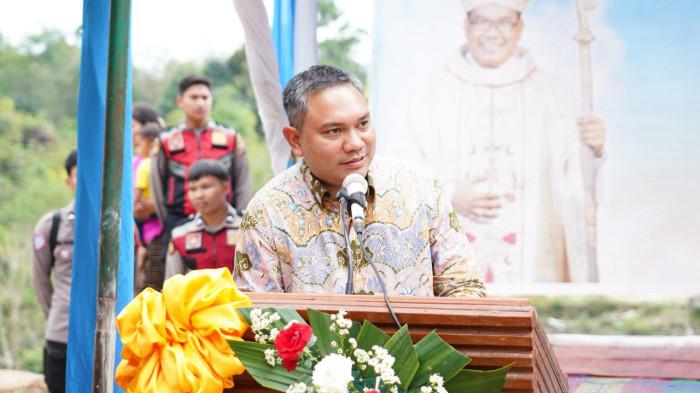 Bupati Franc di Gereja Katolik Simervara Pakpak