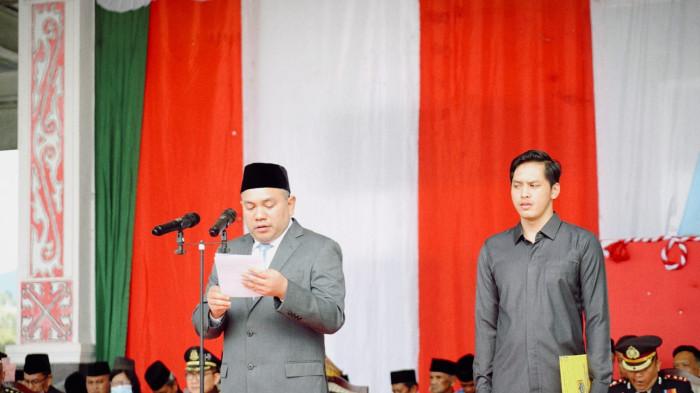 Bupati Franc di Upacara Hari Lahir Pancasila