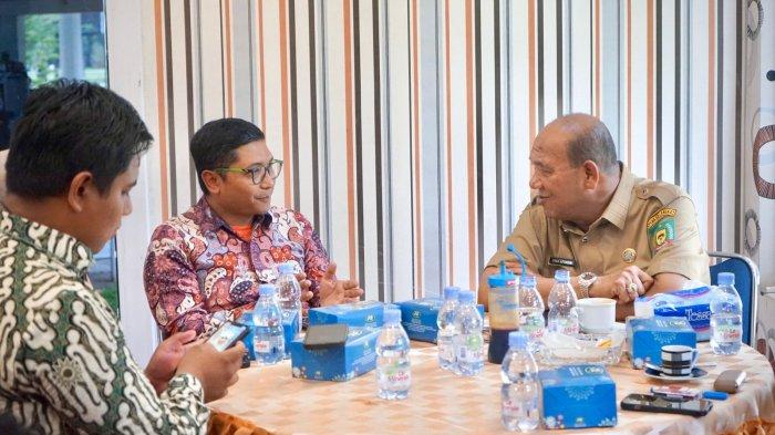 Koordinasi Penjagaan Aset, Pertamina EP Pangkalan Susu Adakan Pertemuan dengan Syah Afandin