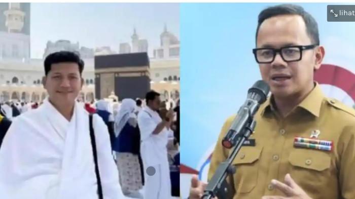 BANJIR ACEH - Wakil Menteri Dalam Negeri (Wamendagri) Bima Arya Sugiarto (kanan) menyatakan, tak memberi izin Bupati Aceh Selatan, Mirwan (kiri) untuk berangkat umrah saat wilayahnya dilanda banjir bandang dan tanah longsor.