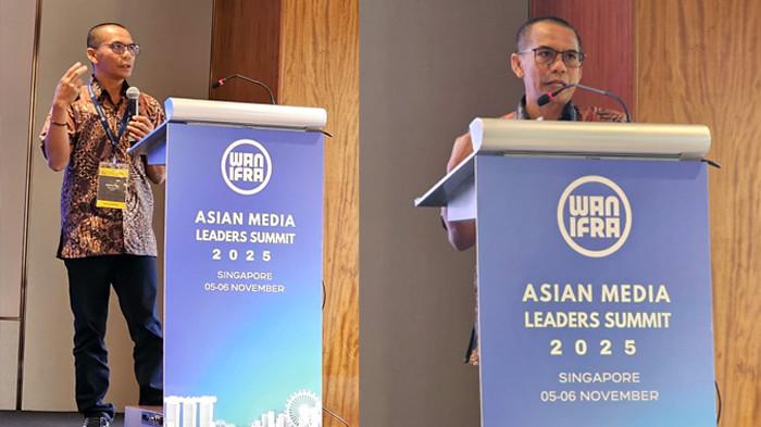 CEO Tribun Network Dahlan Dahi di WAN-IFRA Asian Leader Media Summit 2025