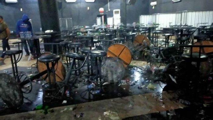 MEMANAS, Dua Kafe Diduga Sarang Narkoba di Binjai Dibakar, Disinyalir Karena Persaingan Usaha
