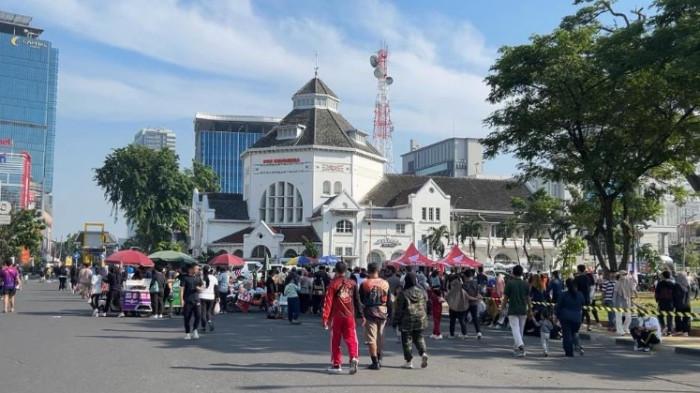 Ratusan UMKM Ramaikan Car Free Day Medan, Warga Nikmati Minggu Pagi Sehat