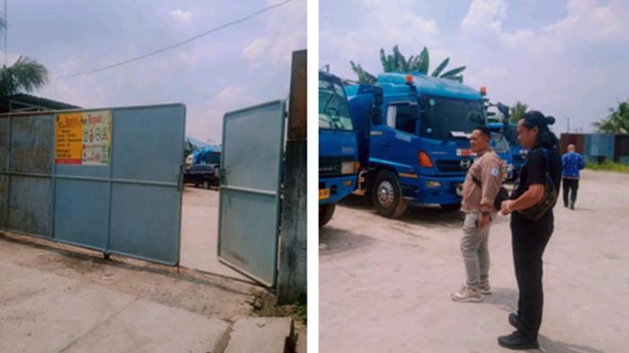 DIDUGA GUDANG BBM ILEGAL DI MEDAN MARELAN DIGEREBEK