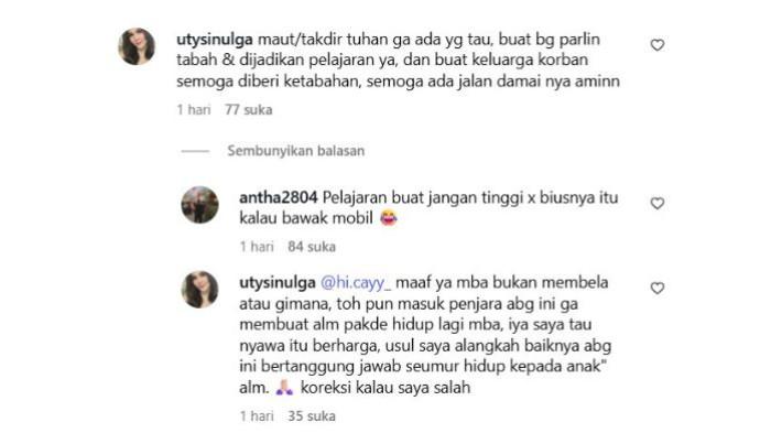 DJ Parlin Sembiring tabrak lari 1