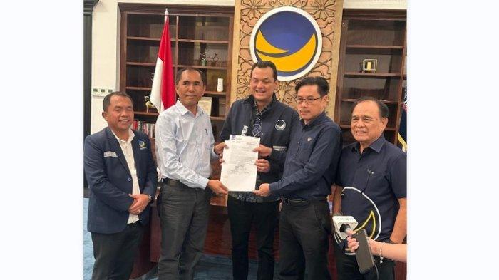 Partai NasDem Usung Pasangan Danjor Nababan dan Azhar Bintang Maju di Pilkada Dairi 2024