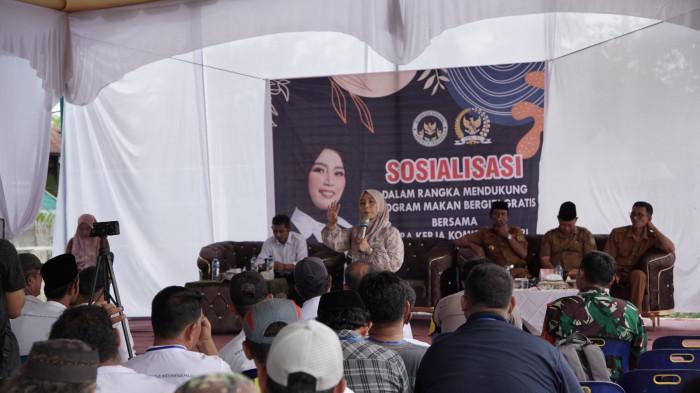 DPR RI Sosialisasikan Program Makan Bergizi Gratis,