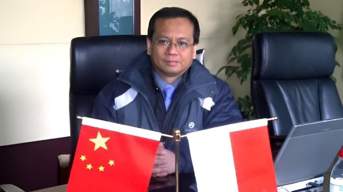 PEJABAT INALUM- Dante Sinaga, Senior Executive Vice President Pengembangan Usaha PT Inalum tahun 2019.