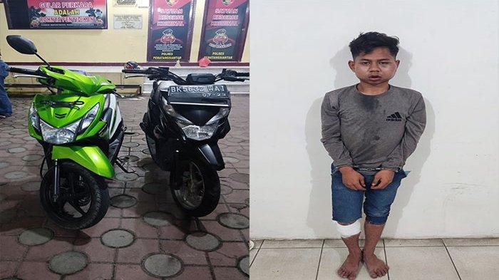 Pencuri Motor di Masjid Raya Siantar Ditembak Polisi, Ternyata Sudah Dua Kali Mencuri di Masjid