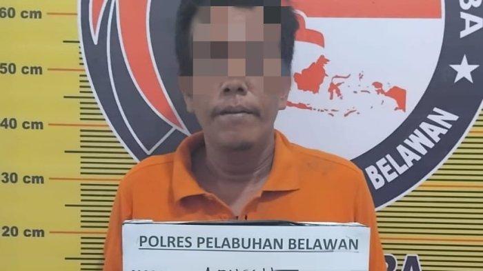 Pengedar Narkoba dari Kelurahan Terjun Ditangkap Satnarkoba Polres Pelabuhan Belawan
