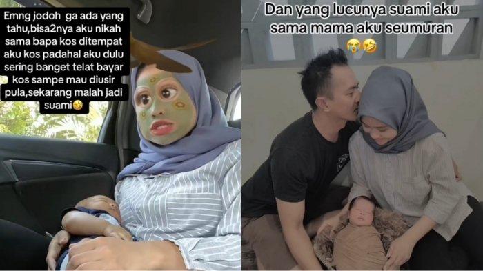 Wanita Dinikahi Bapak Kos yang Lebih Tua 20 Tahun, Pernah Hampir Diusir karena Telat Bayar
