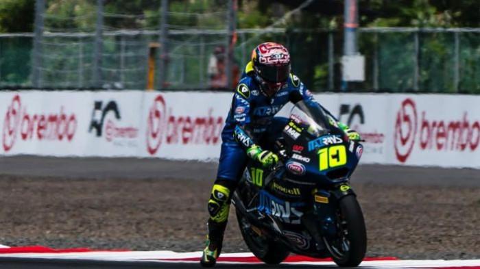 Diogo Moreira sesi latihan