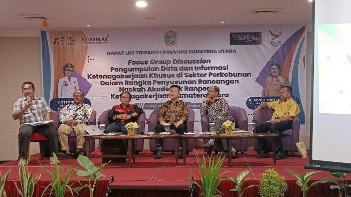 Dirut MGRO Menjadi Narasumber FGD Pengumpulan Data Ketenagakerjaan Perkebunan di Sumatera Utara