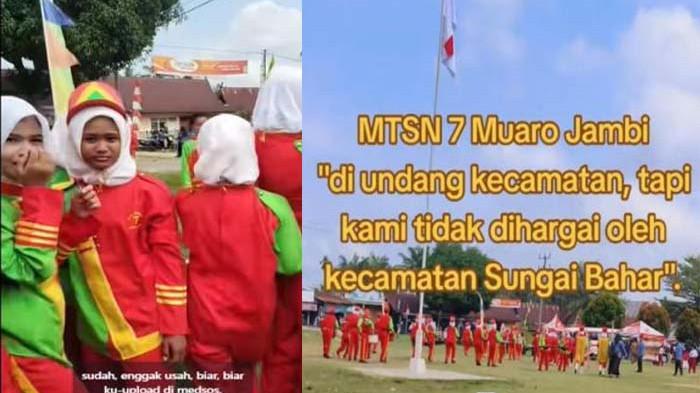 Drumband MTsN di Jambi Gagal Tampil, Panitia Putar Lagu Ultah Istri Camat di HUT RI, Cari Muka?