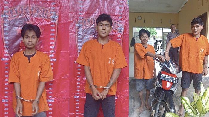Diburu hingga Tebingtinggi, Dua Pelaku Curanmor Berhasil Ditangkap Polres Sergai