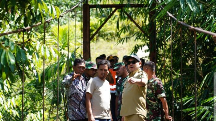Empat jembatan di Kecamatan STTU Jehe 12