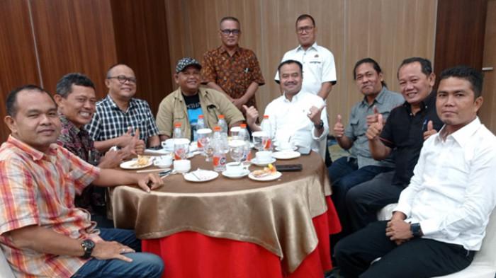 FOTO BERSAMA  Pra Uji Kompetensi Wartawan