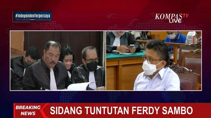 Ferdy Sambo Dituntut Penjara Seumur Hidup, JPU Simpulkan Sebagai Otak Pembunuhan, Ikut Tembak Yosua