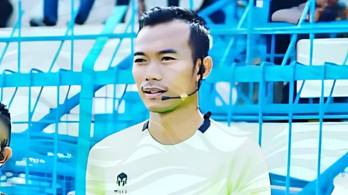 JUAL ISTRI- Fibay Rahmatullah, wasit yang dikenal ringan kartu dilaporkan jual istri via MiChat ke Polres Metro Tangerang Kota.