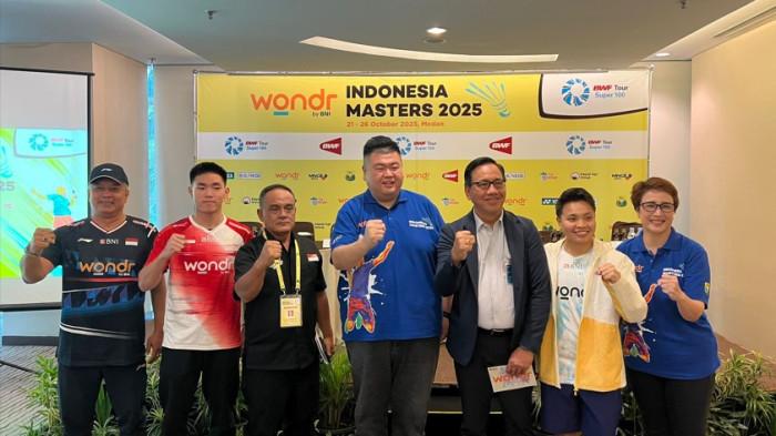 Kota Medan Jadi Tuan Rumah Turnamen Bulutangkis Indonesia Masters 2025