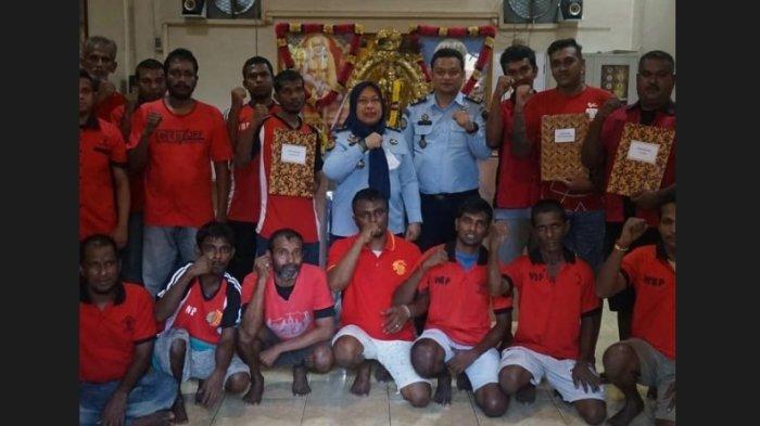 Rayakan Hari Nyepi, Lapas Kelas I Tanjung Gusta Berikan Remisi Bagi WBP Agama Hindu