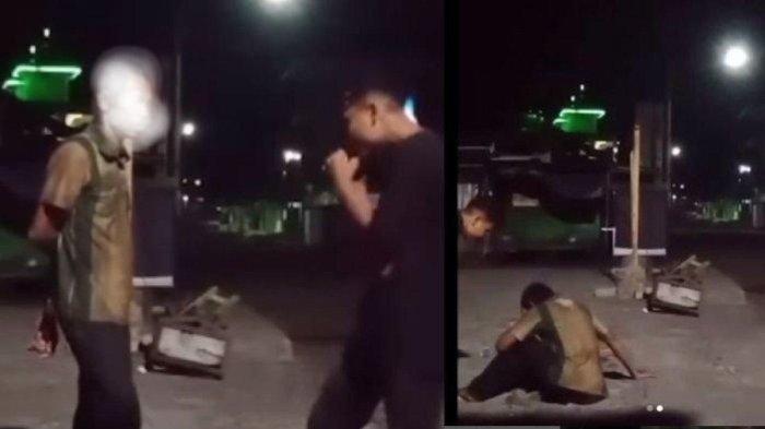 GEGER Pemuda Tinju Pria Diduga ODGJ Sampai Oleng, Korban Kini tak Berani Keluar Rumah