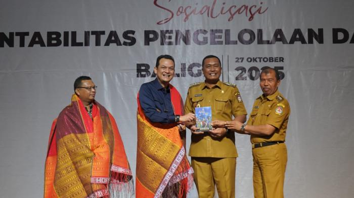 Perkuat Akuntabilitas, Bupati Toba Tegaskan Pengelolaan Dana Desa Harus Transparan dan Tepat Sasaran