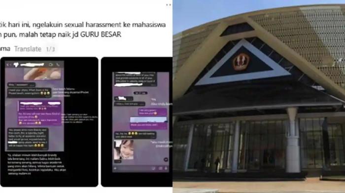 GURU BESAR MESUM - Viral guru besar Unpad diduga lakukan pelecehan seksual terhadap mahasiswi asing dengan meminta foto bikini korban. Kini Unpad nonaktifkan guru besar yang diketahui baru 3 hari dikukuhkan itu