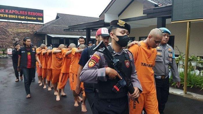 Polres Cimahi Tangkap 27 Anggota Geng Motor yang Aniaya Pedagang Bakso dan Warga di Parongpong