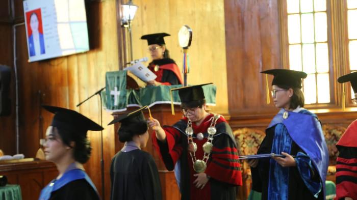 Wisuda ST Diakones HKBP, Wakil Bupati Sebut  ST Diakones Bawa Berkat Buat Toba