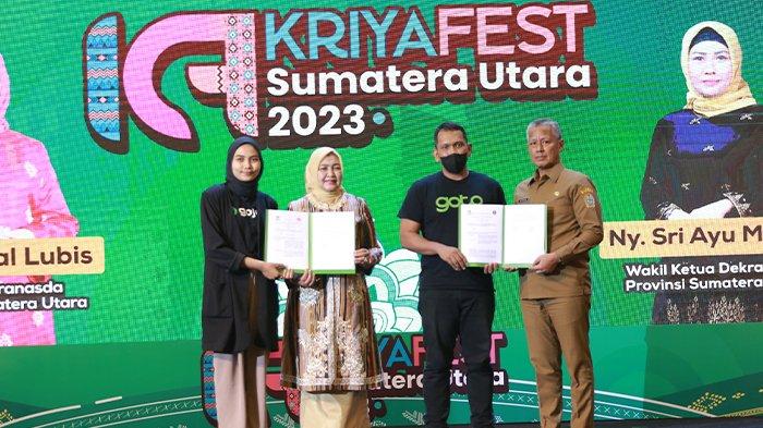 Dorong UMKM dan Tata Pelayanan Publik ke Ekosistem Digital, Pemprovsu Berkolaborasi dengan Gojek