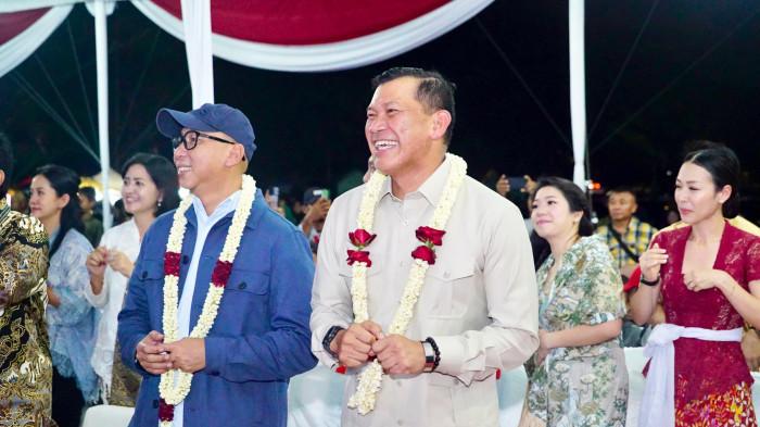 Gubernur Lampung dan Pangdam Kristomei