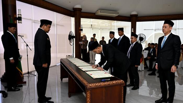 Berikut Lima Nama Direksi dan Dua Komisaris BUMD yang Dilantik Gubsu Bobby Nasution