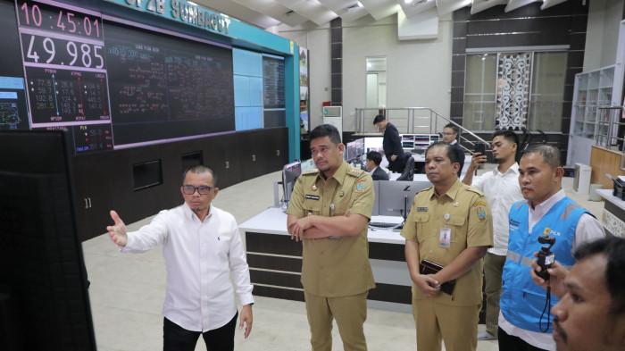 Gubernur Sumut Tinjau Pemulihan Kelistrikan,