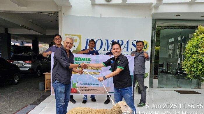 Hangatnya Idul Adha 2025, Komix Herbal Berbagi dan Sehatkan Sesama