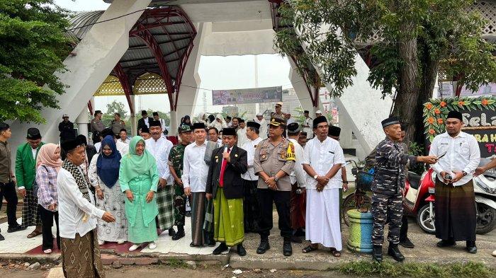 Personel Polres Tanjungbalai Hadiri Upacara Peringatan Hari Santri Nasional