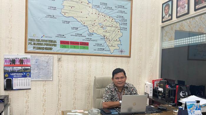 Head of Operation PT Elnusa Petrofin FT Medan Group, Abdul Malik