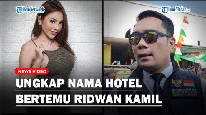 Lisa Mariana Bocorin Kejadian di Hotel W Ngapain Pak? Sekedar Bantuan Kuliah? Dibantah Ridwan Kamil