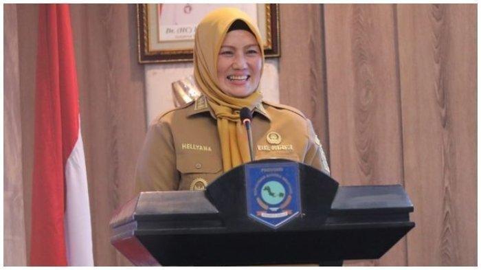 PROFIL - Hellyana Wakil Gubernur Bangka Belitung. Helyyana pecah kongsi dengan Hidayat Arsani Gubernur Bangka Belitung (Babel)