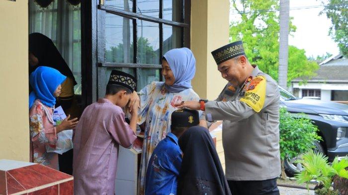 Wakapolres Labuhanbatu Gelar Doa Bersama dan Santuni Anak Yatim Piatu Menyambut Ramadan