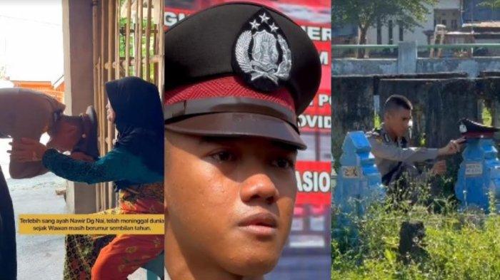 Buruh Gudang Tani Lolos Jadi Bintara Polri, Sang Ayah Meninggal sejak Usia 8 Tahun