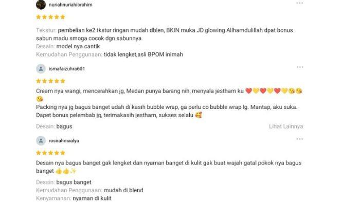 Honest Review Custommer Shopee/Jestham Official Store