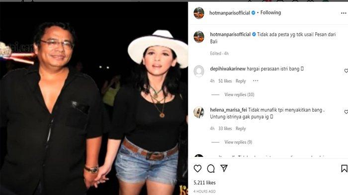 Mendadak Hotman Paris Unggah Foto Masa Lalu Bareng Meriam Bellina, Belum Bisa Move On?
