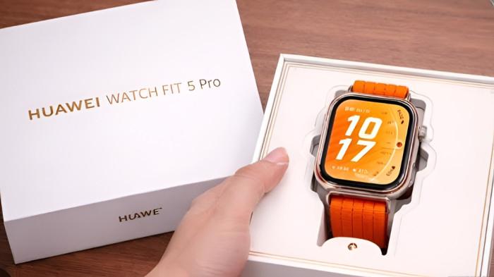 FITUR KESEHATAN- Huawei Watch Fit 5 Pro dilengkapi dengan berbagai fitur kesehatan yang cukup canggih.