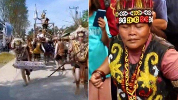 Mudik ke Kalimantan Timur, Beredar Momen Ida Dayak Disambut Besar-besaran, Jadi Kebanggaan Warga