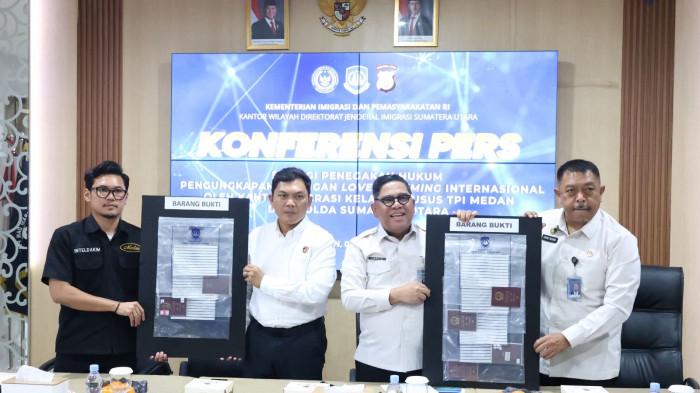 Imigrasi Medan Amankan 7 WNA dan 31 WNI Pelaku Jaringan 