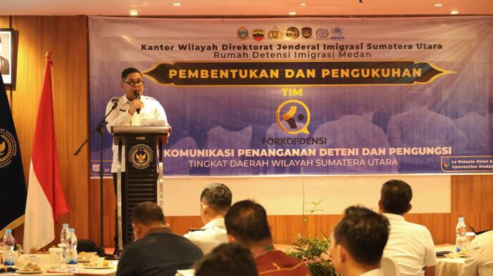 Imigrasi Sumut Kukuhkan FORKOPDENSi
