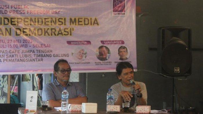 AJI Medan Serukan agar Jurnalis dan Perusahaan Pers Tetap Jaga Independensi di Pemilu 2024