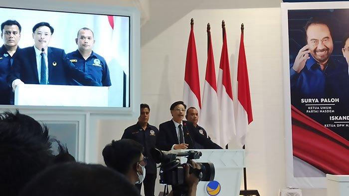 Kemungkinan Nasdem Sumut Dukung Edy Rahmayadi di Pilgub 2024, Iskandar ST: Tergantung Pak Gubernur