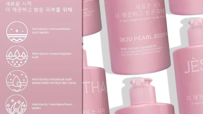JESTHAM JEJU PEARL BODY WASH: